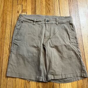 KAVU Shorts Mens 34 Chino Tan Hiking Climbing